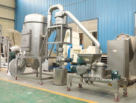 超細質の粉砕機 ナッツシェル 空気分別機 ミルナッツシェル粉末