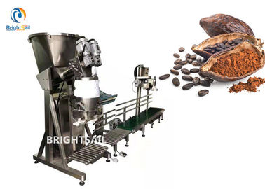 縦の粉の満ちるパッキング機械コーヒー ココア小麦粉袋の注入口によってカスタマイズされる電圧