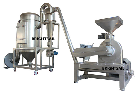 Brightsail 500kg/Hの乾湿両方の穀物の粉砕機の食品加工のマイクロPulverizer