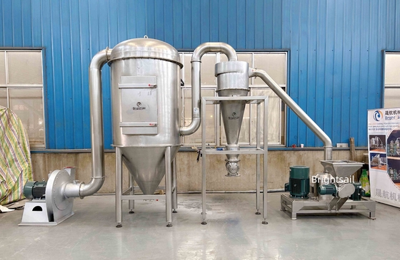 Sus 304 砂糖粉 ACM 磨き機 塩気分別機 ミール 粉末粉砕機 ブライトセイル