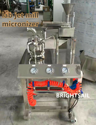Dye Air Jet Mill Crusher Machine 価格 ラボ 垂直 水平 フレッシング ブライトセール