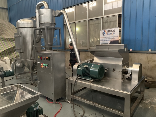 工場 甘いジャガイモの粒子 機械 食品磨き機 ブライトセール 甘いジャガイモの粗い粉砕機